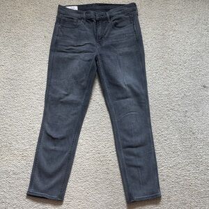 GAP Girlfriend Mid rise Women's Gray Slim Jeans
